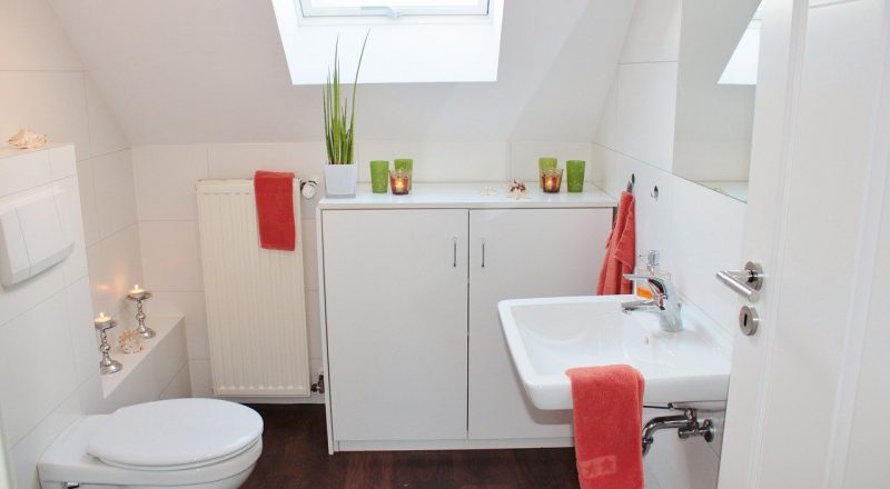 salle de bains et toilettes